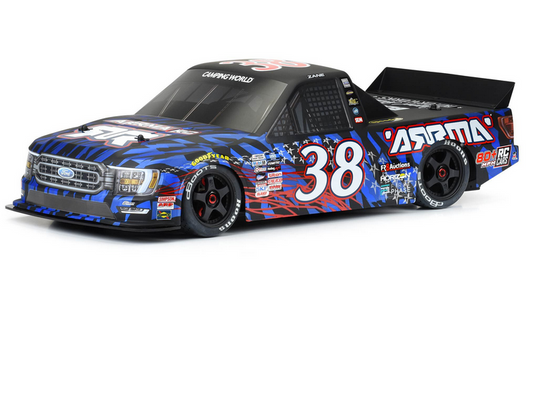ARRMA No. 38 Ford NASCAR Truck Limited Edition Body: INFRACTION 6S BLX (ARA410016)