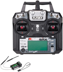 FLYSKY: FS-i6X 6-10 (Default 6) CH 2.4GHz AFHDS RC Transmitter w/ FS-iA6B Receiver