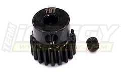 Integy 19T Steel Pinion Gear for Traxxas 1/16 E-Revo, Slash, Summit, Rally (T3469)