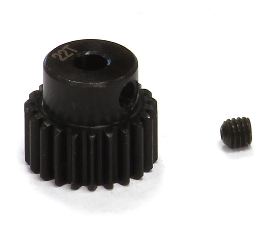 Integy 22T Steel Pinion Gear for Traxxas 1/16 E-Revo, Slash, Summit, Rally (T3472)