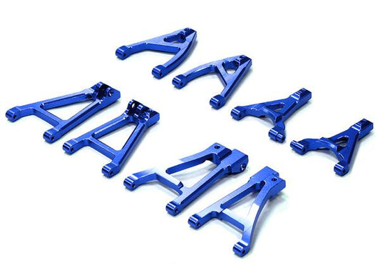 Integy Billet Machined Type III Suspension Conversion Kit for Traxxas 1/16 Slash (T3542BLUE)