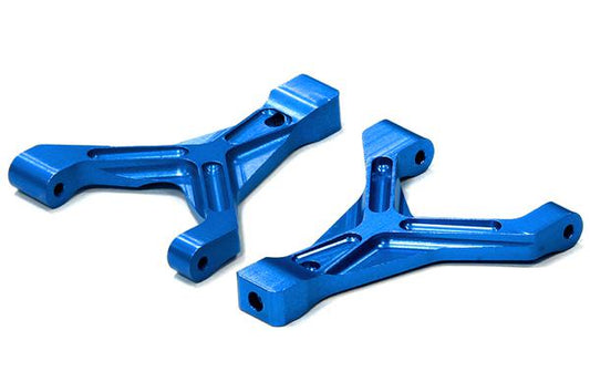 Integy Billet Machined T2 Front Upper Arms for Traxxas 1/16 Slash VXL & Rally (T3553BLUE)
