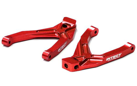 Integy Billet Machined T2 Rear Upper Arms for Traxxas 1/16 Slash VXL & Rally (T3555RED)