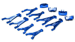 Integy Billet Machined Type IV Suspension Conversion Kit for 1/16 Traxxas E-Revo (T3986BLUE)