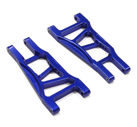 Integy Alloy Rear Lower Arms for 1/10 Electric Stampede 2WD & Rustler 2WD (XL5, VXL) (T8079BLUE) Integy