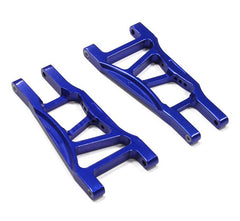 Integy Alloy Rear Lower Arms for 1/10 Electric Stampede 2WD & Rustler 2WD (XL5, VXL) (T8079BLUE) Integy
