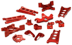Integy Billet Machined T2 Conversion Kit for 1/10 Stampede 4X4 & Slash 4X4 (non-LCG) (RED) (T8595RED)