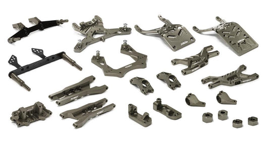 Integy Billet Machined T3 Complete Suspension Kit for 1/10 Stampede 2WD (T8651GREY) Integy