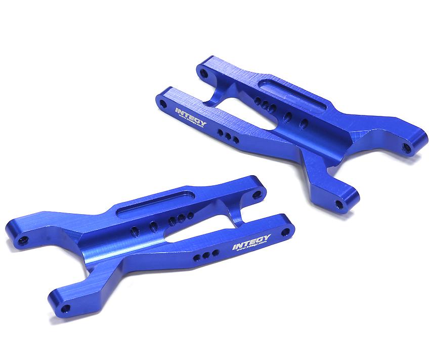 Integy Billet Machined Rear Suspension Arms for 1/10 Traxxas Slash 2WD (T8669BLUE)