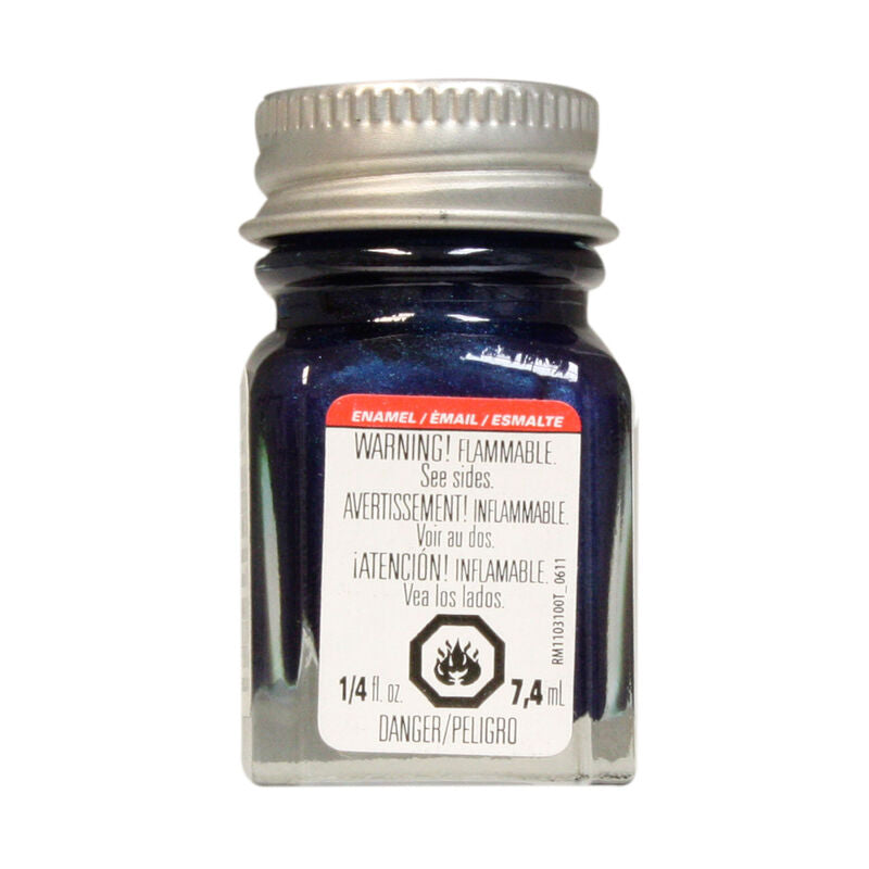 Testors Enamel 1/4 oz Arctic Blue Metallic (TES1109TT)