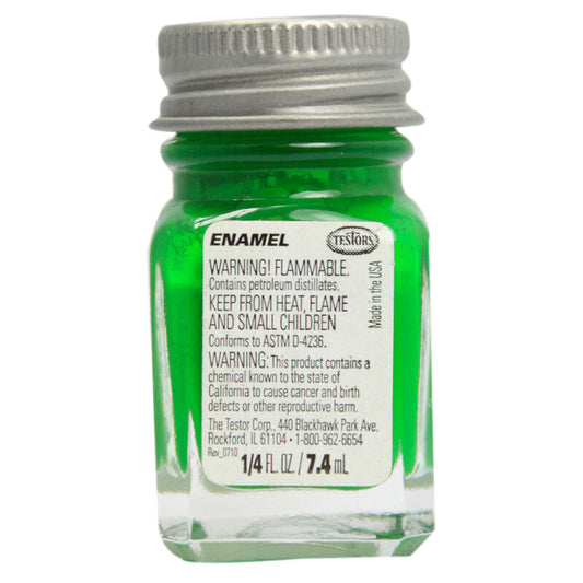 Testors Enamel 1/4 oz Green (TES1124TT)