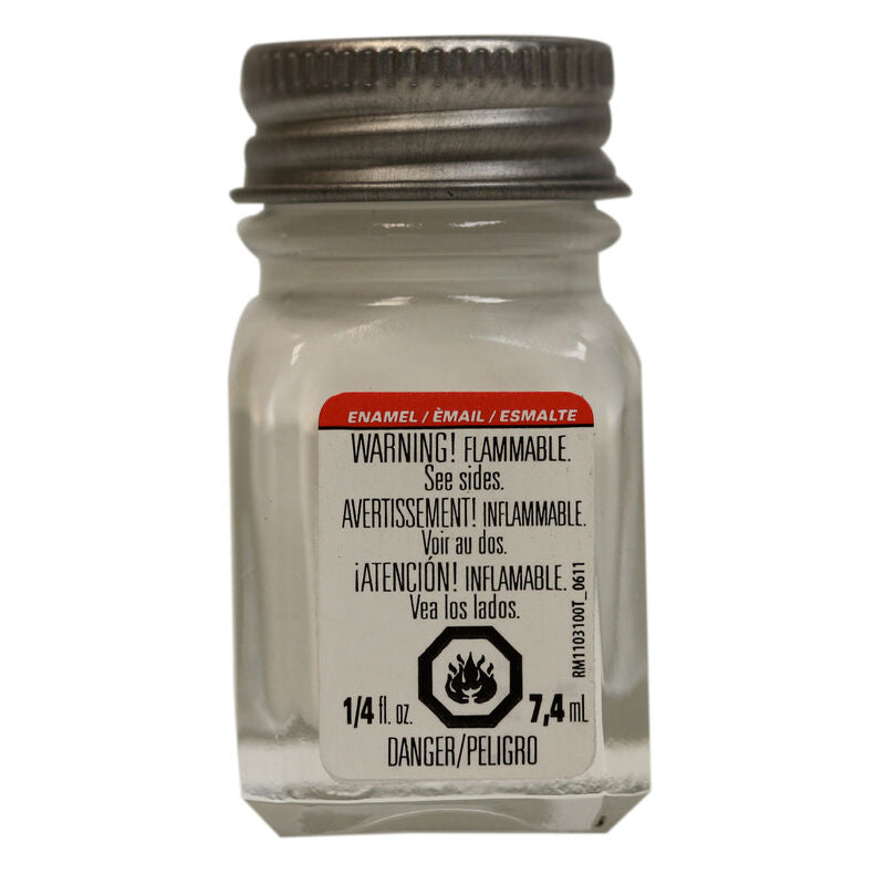 Testors Enamel 1/4 oz Gloss White (TES1145TT)