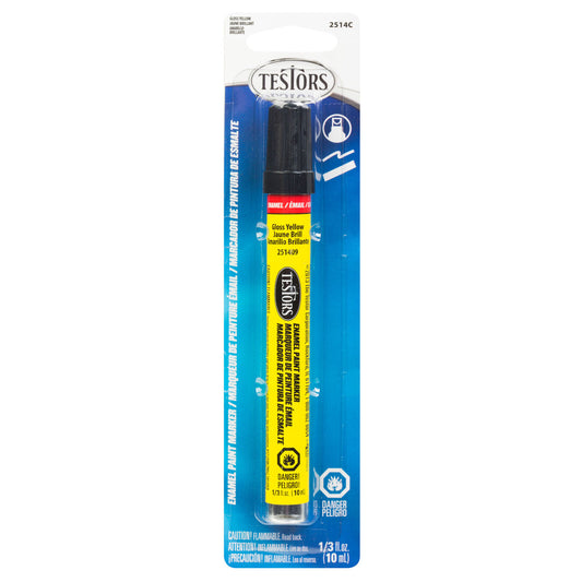 Testors Paint Marker, Yellow (TES2514C)