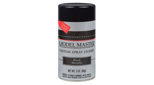 Testors MM Car Spray Black Metallic (TES2913)