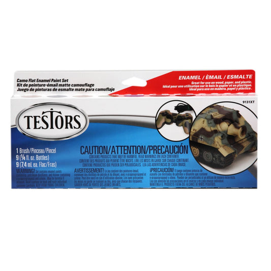 Testors Enamel Kit: Military Flats (TES9131XT)