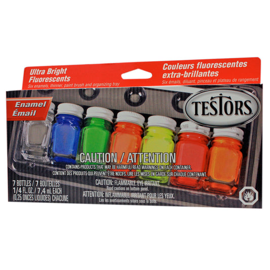 Testors Enamel Kit: Fluorescent (TES9132X)