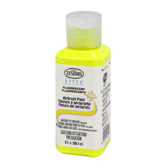 Testors Aztek Airbrush Paint, Fluorescent Yellow, 2 oz. (TES9464A)