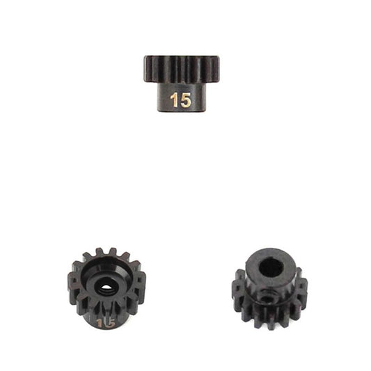Tekno M5 Pinion Gear, 15T, MOD1, 5mm Bore, M5 Set Screw (TKR4175) Horizon Hobby