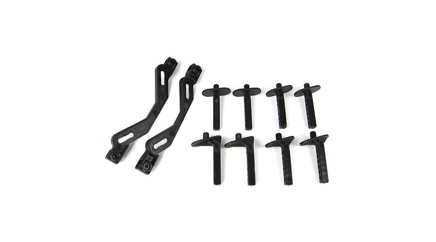 Tekno Body Mount Set, Front and Rear: SCT410 (TKR5791) Horizon Hobby