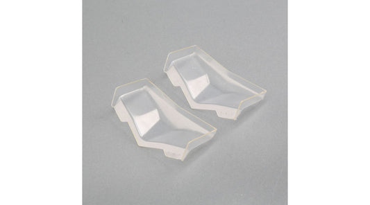 LOSI TLR High Front Wing, Clear (2): 22 5.0 TLR230014
