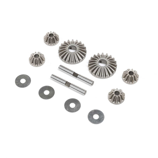 Team Losi Racing Differential Gear & Shaft Set: 8X, 8XE 2.0 (TLR242046)