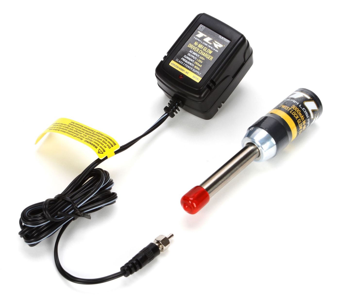 Losi Racing Twist Lock Glow Igniter and Charger Combo (TLR70001)