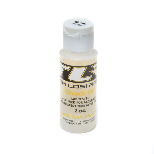 LOSI Silicone Shock Oil, 17.5wt, 2oz (TLR74001)