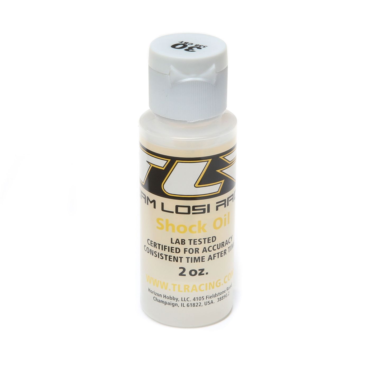 Losi Racing Silicone Shock Oil, 30wt, 2oz (TLR74006)