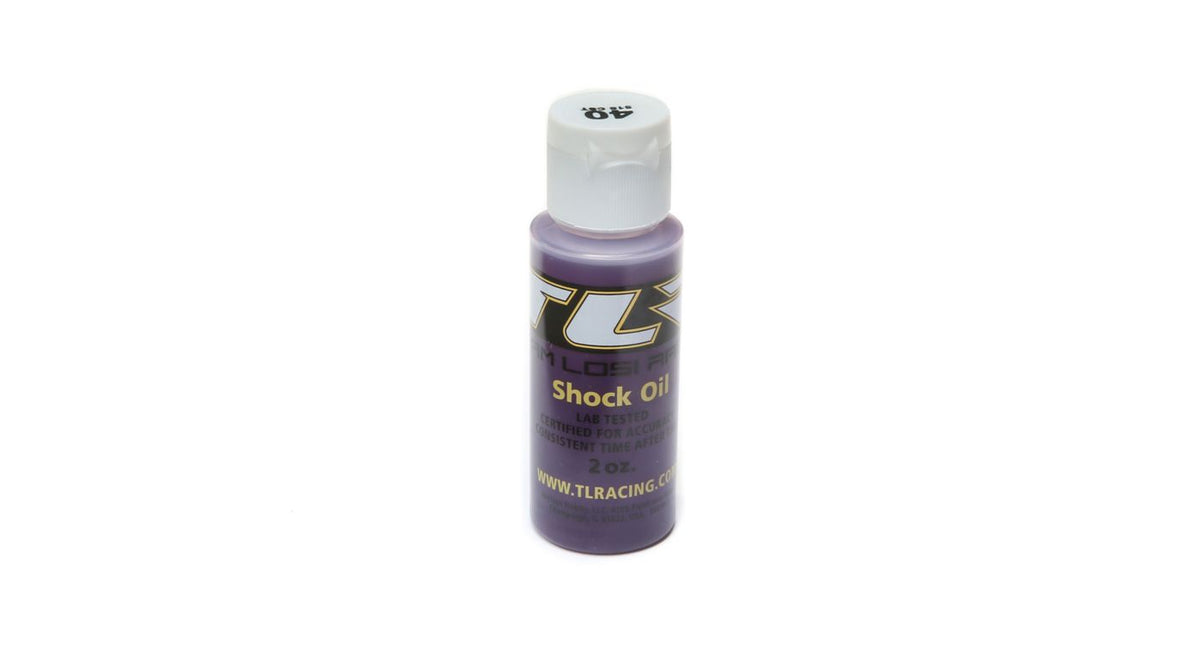 Losi Silicone Shock Oil, 40wt, 2oz (TLR74010)