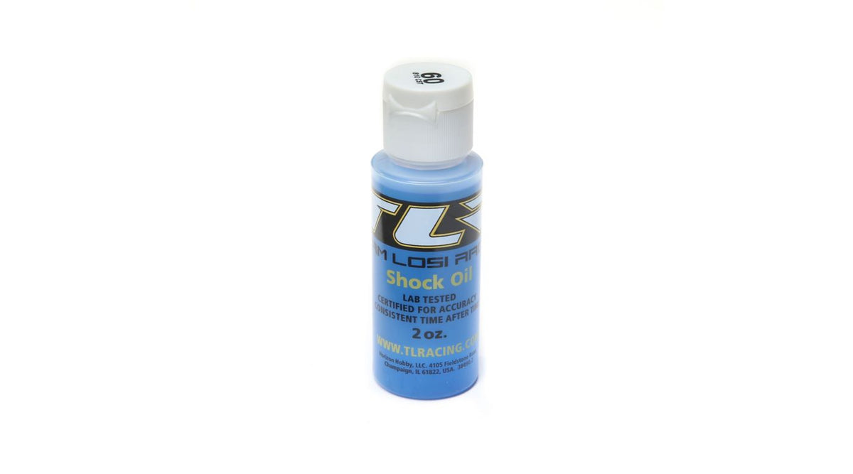 Losi Silicone Shock Oil, 60wt, 2oz (TLR74014)