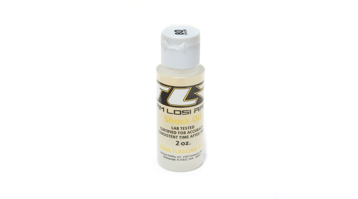 Losi Silicone Shock Oil, 80wt, 2oz (TLR74016)