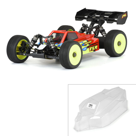 Pro-Line 1/8 Axis Clear Body: TLR 8ight-XE (with LCG Battery) (PRO356700)