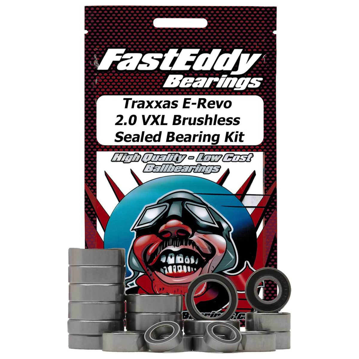 Fast Eddy Traxxas E-Revo 2.0 VXL Brushless Sealed Bearing Kit (TFE5791)