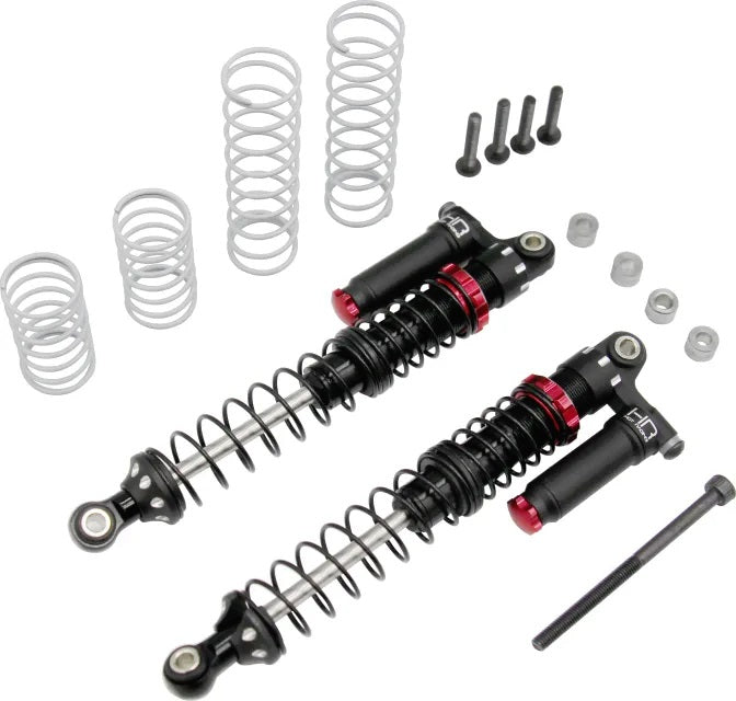 Hot Racing 100mm Aluminum Piggyback Shocks Adjustable (HRTD100RV02) Horizon Hobby