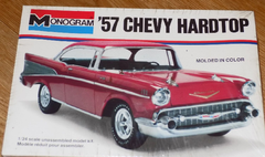 Monogram '57 Chevy Hardtop 1:24 Model Kit 2225