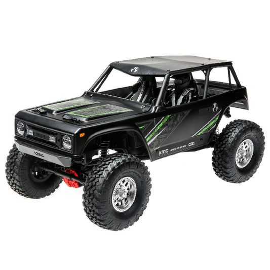 Axial 1/10 Wraith 1.9 4WD Brushed RTR, (Black) (AXI90074T2)