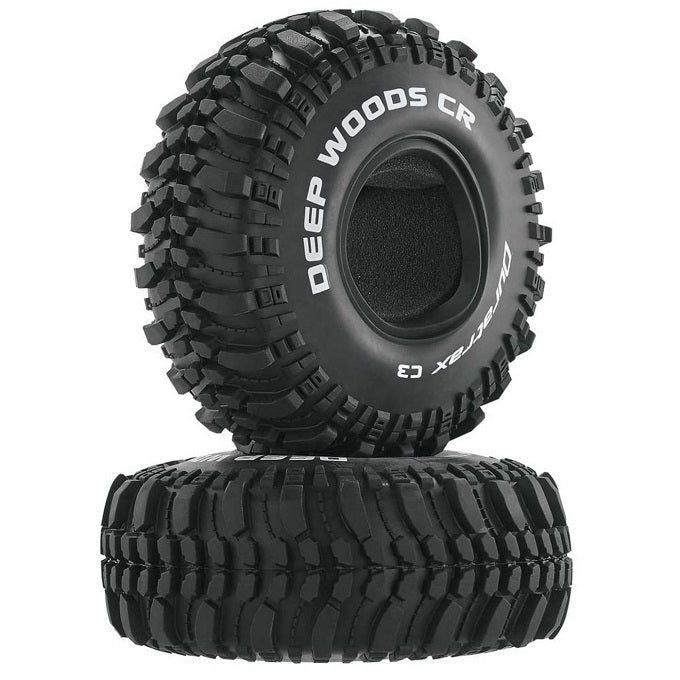 Duratrax Deep Woods CR 1.9" Crawler Tires C3 (2) (DTXC4017)