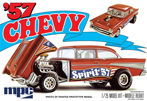 MPC '57 Chevy Spirit of 57 Flip Nose Gasser (MPC904)