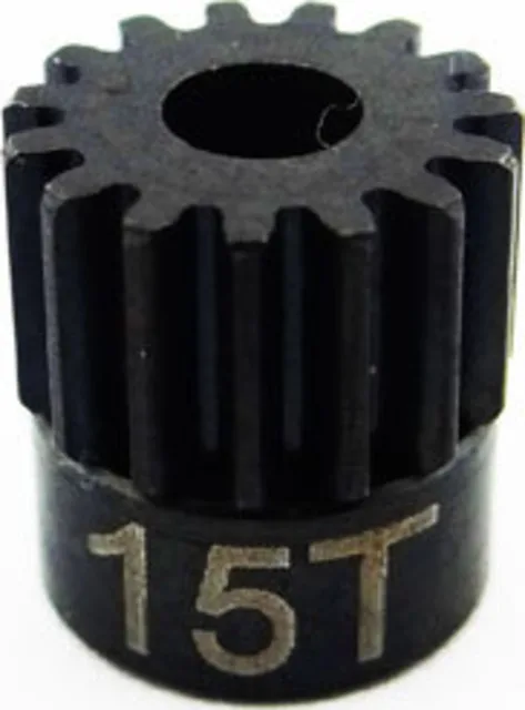 Hot Racing 15t 0.5 Mod Hardened Steel Pinion Gear 1/8 Bore (CSG15M05) Hot Racing