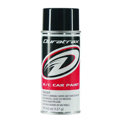 Duratrax Polycarb Spray, Basic Black, 4.5 oz (DTXR4250)