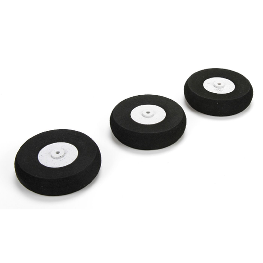E-flite Wheels 65mm (3): Apprentice S 15e RTF (EFL310011)