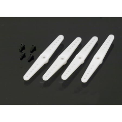 E-flite 3D Arm Set with Screws(4): S75, HS-55, Fusion 180 (EFLRS754)