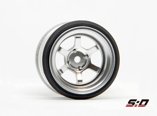 Scale Dynamics V16D 6 Spoke 10mm Silver