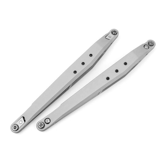 Vanquish Trailing Arms, Clear Anodized: Yeti (VPS07351)