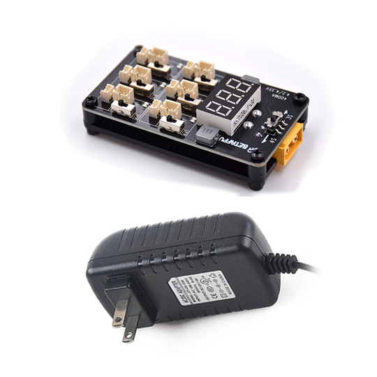 Iron Quad BETAFPV 1S Charger Board with wall adapter (US)