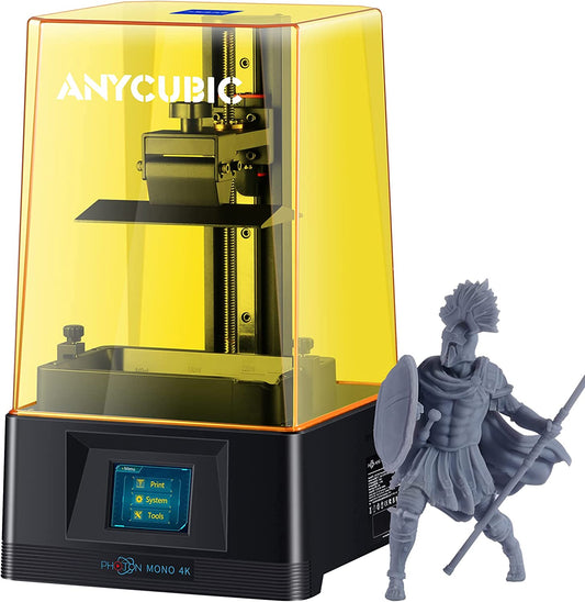 AnyCubic Photon Mono 4K, Resin 3D Printer, with Wash and Cure Station, Newest Upgraded 2 in 1 Wash and Cure 2.0 Machine