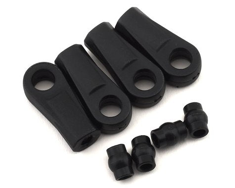 ARRMA 6S BLX Center Brace Ball Cups & Balls (4) (ARA320501)
