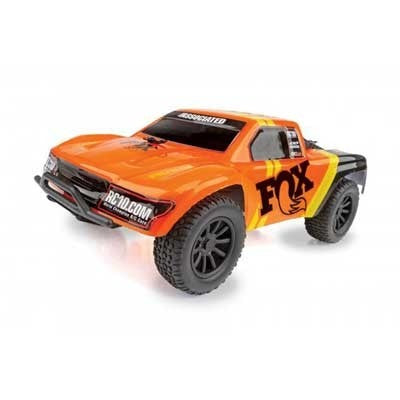 Team Associated 1/28 SC28 2WD SCT Brushed RTR, Fox Edition: Orange (ASC20157)