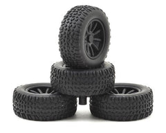 Team Associated SC28 Pre-Mounted Tires (ASC21426)