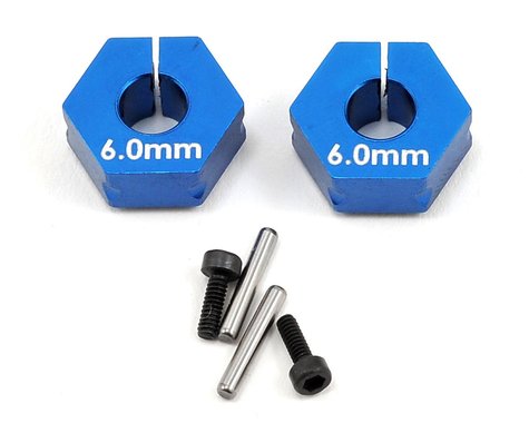 Team Associated 6.0mm Factory Team Clamping Wheel Hex (2) (ASC71034) Amain Hobbies